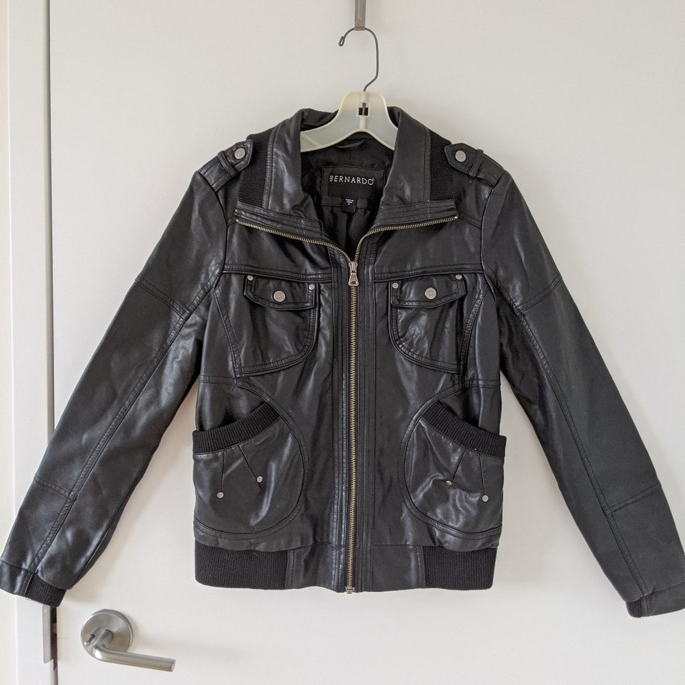 Bernardo faux leather jacket